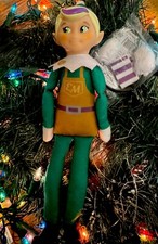 2025 Christmas Elf on the Shelf Mates Toy Maker Blonde Boy w Earmuffs, New