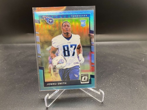 Jonnu Smith 2017 Donruss Optic Aqua Prizm #124 /299 FIU Titans Falcons RC