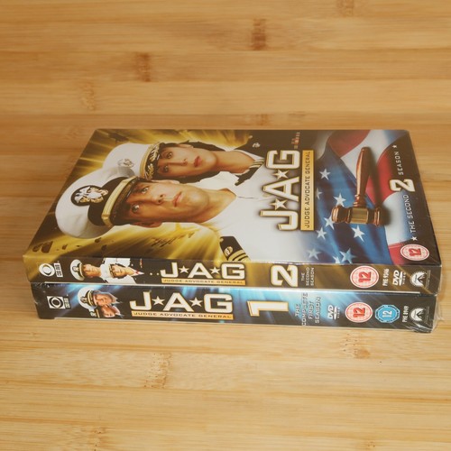 JAG Series 1-2 DVD New SEALED Catherine Bell David James Elliott NCIS - Afbeelding 3 van 13
