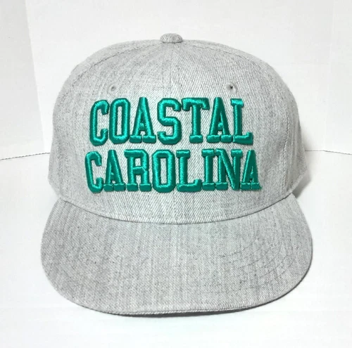 Coastal Carolina University Embroidered Fitted Hat 7 5/8" CCU Chanticleers