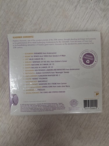 Greatest Hits by Horowitz, Vladimir (CD, 2009) Brand New Sealed! - Foto 2 di 6