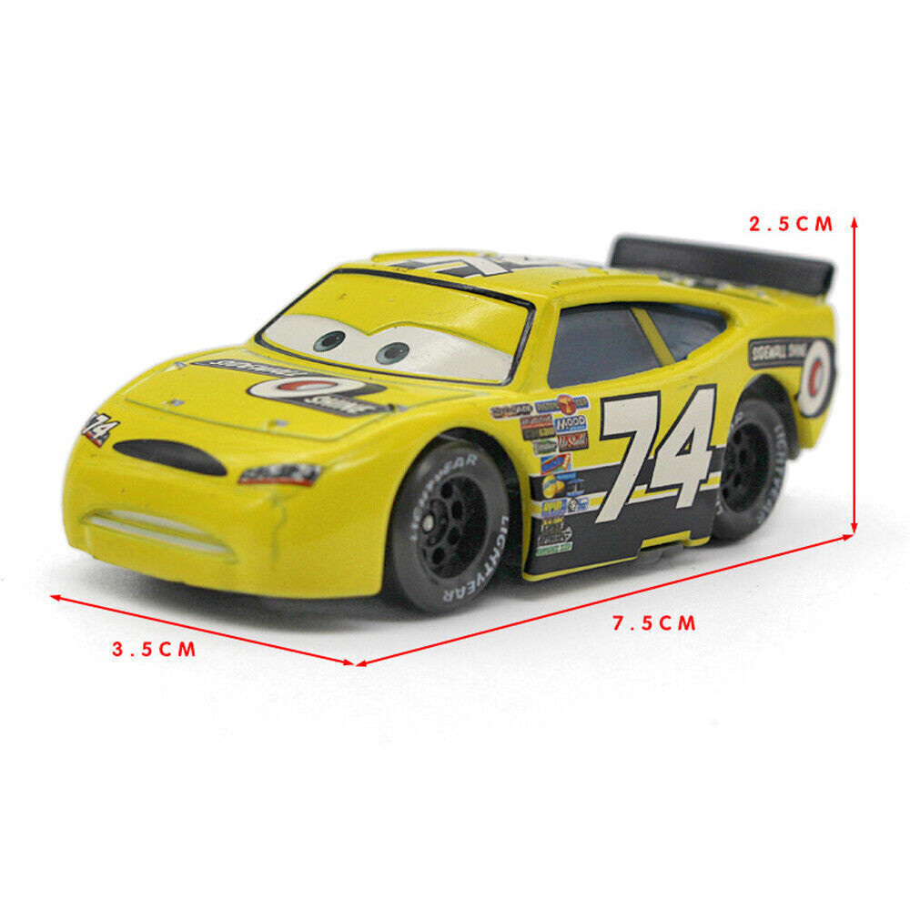 Chick Hicks Disney Pixar Cars Lightning 1:55 Diecast Model Car Toy Kids Xmas - Picture 167 of 322