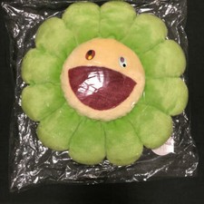 Takashi Murakami Flower Cushion Pillow plush 60cm GREEN kaikai kiki