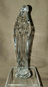 Mosser-Art-Glass-Clear-Madonna