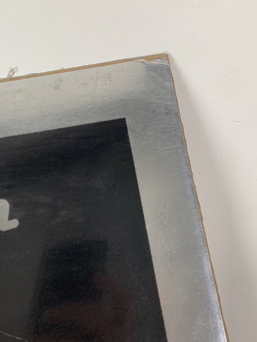 Vintage 1980 Pro Arts Inc John Lennon poster - black velvet on silver background - Picture 4 of 9