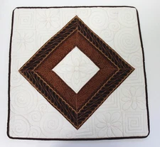 Handmade Fabric Ethnic Batik Throw Pillow Cover Multicolor (A) NEW