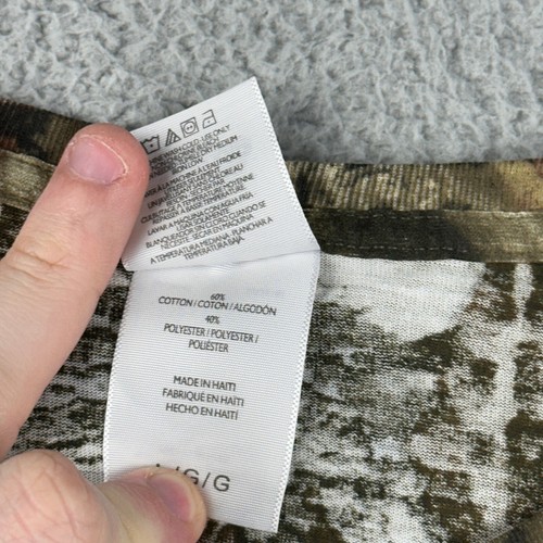 Mossy Oak Shirt Womens Large Camo Break-Up Infinity Long Sleeve Outdoor Ladies - Picture 5 of 9