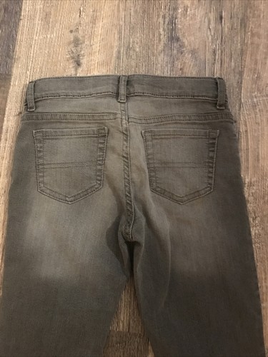Boys Size 5 Husky Jeans Gray Wash Super Skinny Fit - Picture 8 of 8