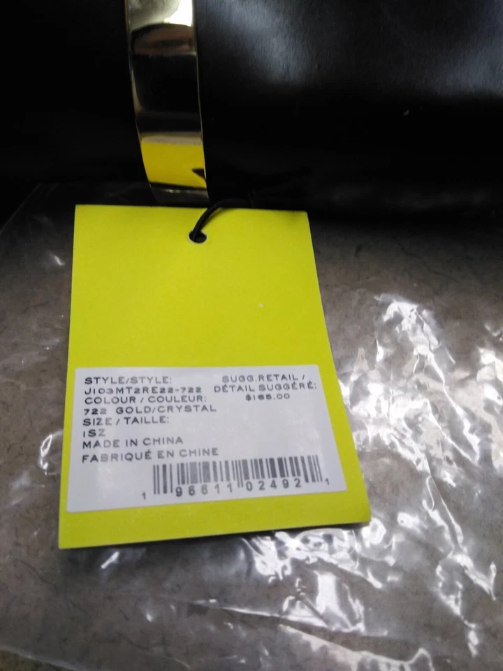 Pulsera brazalete Marc Jacobs cristal adornado Foto 3 de 4