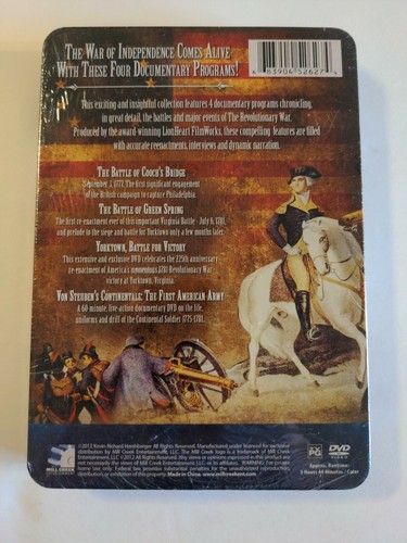 Revolutionary War - Heroes and Battles - Collectable Tin 4-6-2 - Imagen 2 de 2