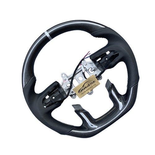GM.Modi-Hub Carbon Fiber Steering Wheel for 2019-2024 Ram 1500 with heater - Foto 2 di 8