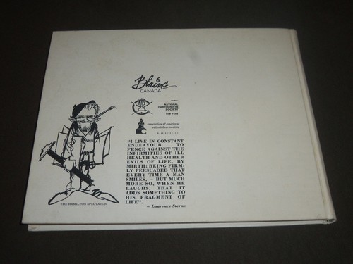 1970 CARTOONS BY BLAINE HARDCOVER BOOK - NICE ILLUSTRATIONS - KD 4032 - Imagen 6 de 6