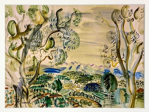 Raoul Dufy - 14x11 Inch Matted Print - FRAME READY - Hand Signed Signature - Picture 11 of 12