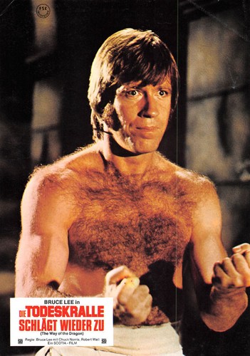 Die Todeskralle schlägt wieder zu ORIGINAL Aushangfoto Bruce Lee / BESCHNITTEN
