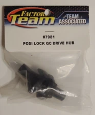 7981	Team Associated Posi Lock Quick Change Drive Hub - Factory Team   ASC7981