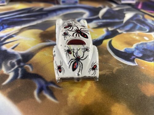 Vintage 1993 Hot Wheels Tattoo Machines Spiderider White Talbot-Lago - Picture 5 of 6