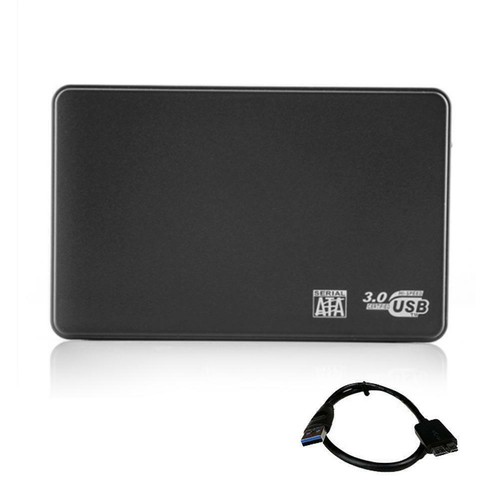 2.5in USB 3.0/2.0 SATA SSD HDD Hard Drive Case Disk Best Enclosure St Box V1K9 - Afbeelding 8 van 11