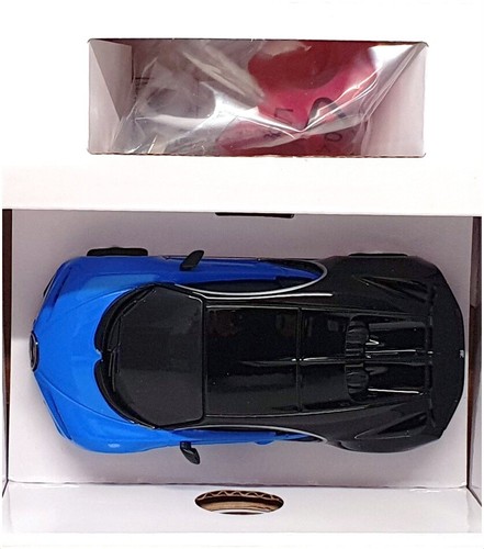Maisto 1/41 Scale 82650B - Bugatti Chiron Bluetooth App Control Car - Blue - Picture 3 of 5