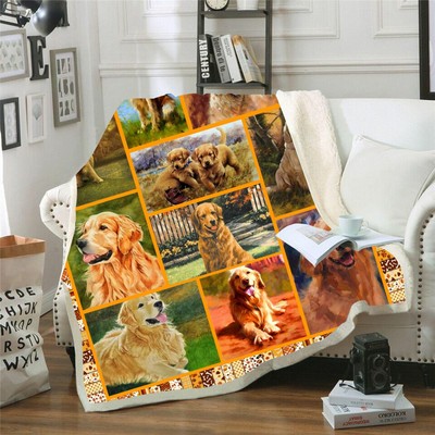 Funny US Dollars 3D Print Sherpa Blanket Sofa Couch Quilt Cover throw blanket