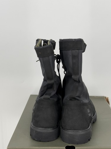 Timberland Mens Premium Gaiter Boots 13M Black Suede Lace Up Buckle 0A1UBP 001 - Picture 4 of 5