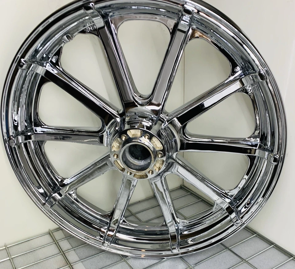 Indian Chieftain Classic ruedas cromadas OEM 2015-23 MAG llantas intercambio Foto 3 de 4