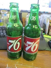 2 different ACL "76" Soda Pop 7 Oz. bottles American 76 Co. Chicago (Illinois)