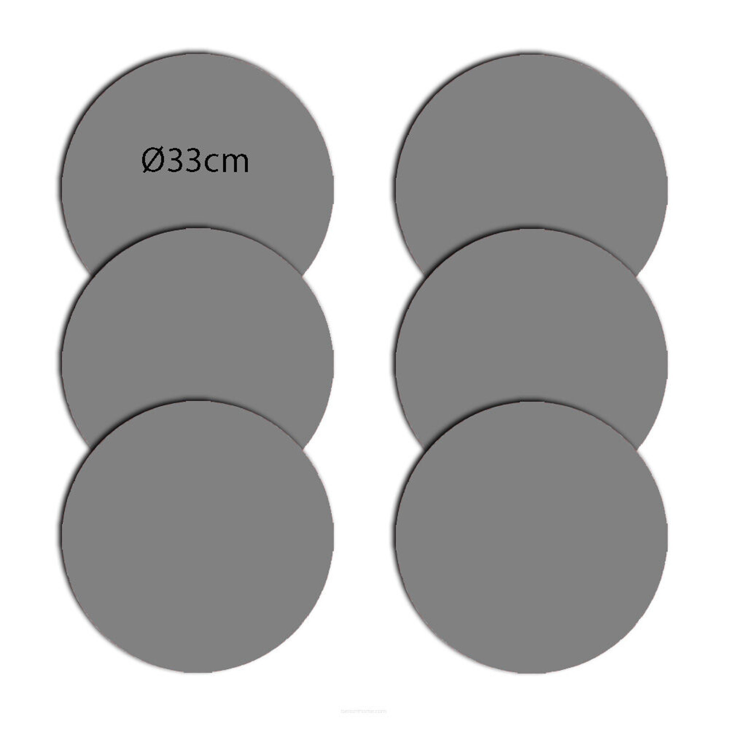 Set de table rond Bertoni 6 pièces Bouquet EE113 idéal pour sublimer vos dîners d'été