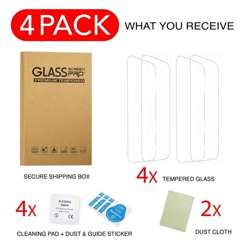 Pour Apple iPhone 16 Vitre Protection écran iPhone 16 Pro, 16 Plus, 16 Max - Photo 11 sur 15