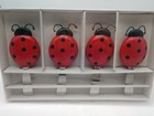 Set of 4 Ladybug Spreader Set Mainstreet Collection in box 5 inches SSLB/1050