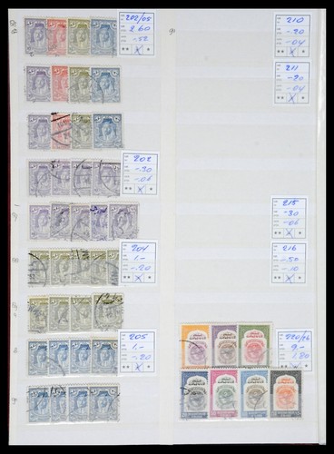 Lot 36468 Stamp collection Jordan 1920-1998. - Picture 8 of 10
