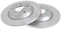 2X A.B.S. 17190 Bremsscheibe Hinten FüR Ford Seat Vw