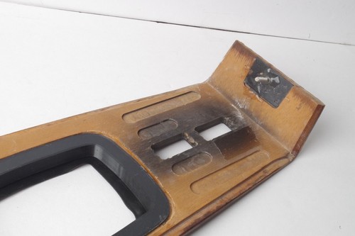 Mercedes W123 Zebrano Center Shift Cover 240D 300D 230CE 300C 300TD - Picture 7 of 8