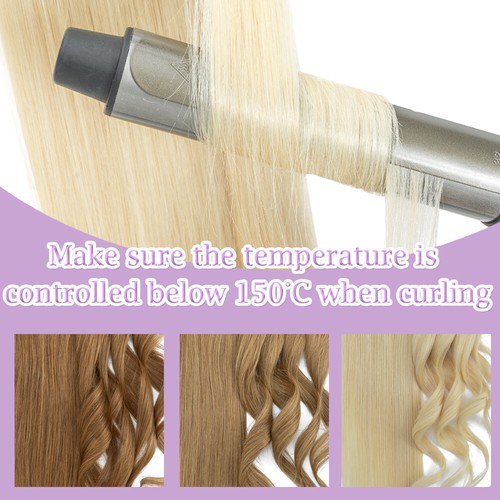 Mega Thick Clip In/On Real Remy Human Hair Extensions Full Head Ombre/Black 260g - Picture 11 of 59