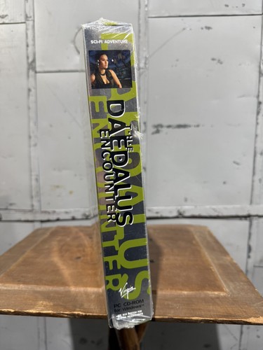 THE DAEDALUS ENCOUNTER TIA CARRERE CD-ROM BOOKLET VIRGIN Windows GAME New Sealed - Afbeelding 6 van 7