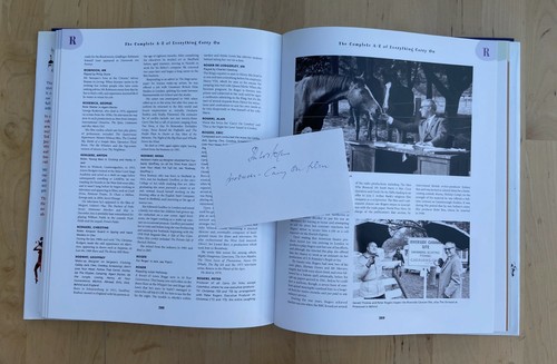 PETER ROGERS, CARRY ON STAR, FIRMA ORIGINAL (Libro no incluido) - Imagen 1 de 2