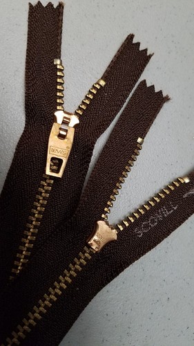 USA VTG.1960s-70s "LEVI'S"; "SCOVILL", "42 TALON" Metal BRASS(Jeans Pants)ZIPPER - Picture 7 of 30