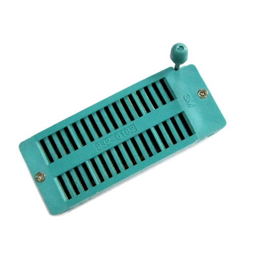 IC Testsockelhalter 2,54 mm 32P IC Sockel ZIF Sockelstecker Grün - Bild 2 von 5