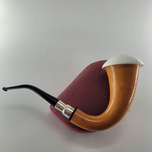 XL 9MM gefilterterter echter natürlicher afrikanischer Kalebasse Block Meerschaumpfeife 110 - Bild 3 von 11