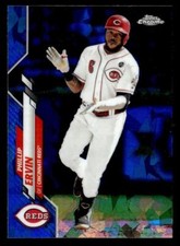 2020 Topps Chrome Sapphire Edition #377 Phillip Ervin Card Cincinnati Reds