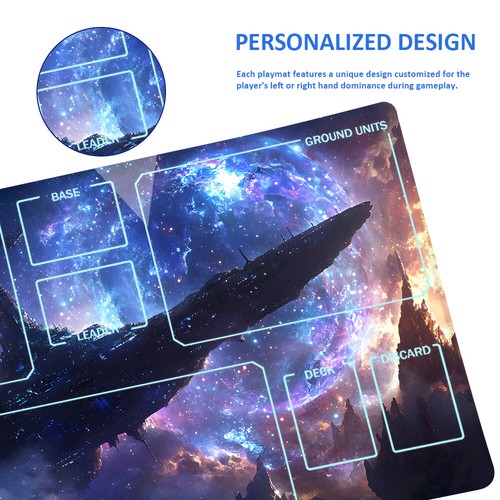 StarWars TCG Playmat Protective Mats Free Storage Bag Size 24X14IN 2408710 - Picture 10 of 18