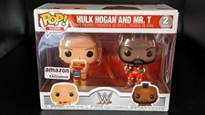 Funko Pop! WWE Mr. T and Hulk Hogan (Hulkamania) Two Pack Exclusive