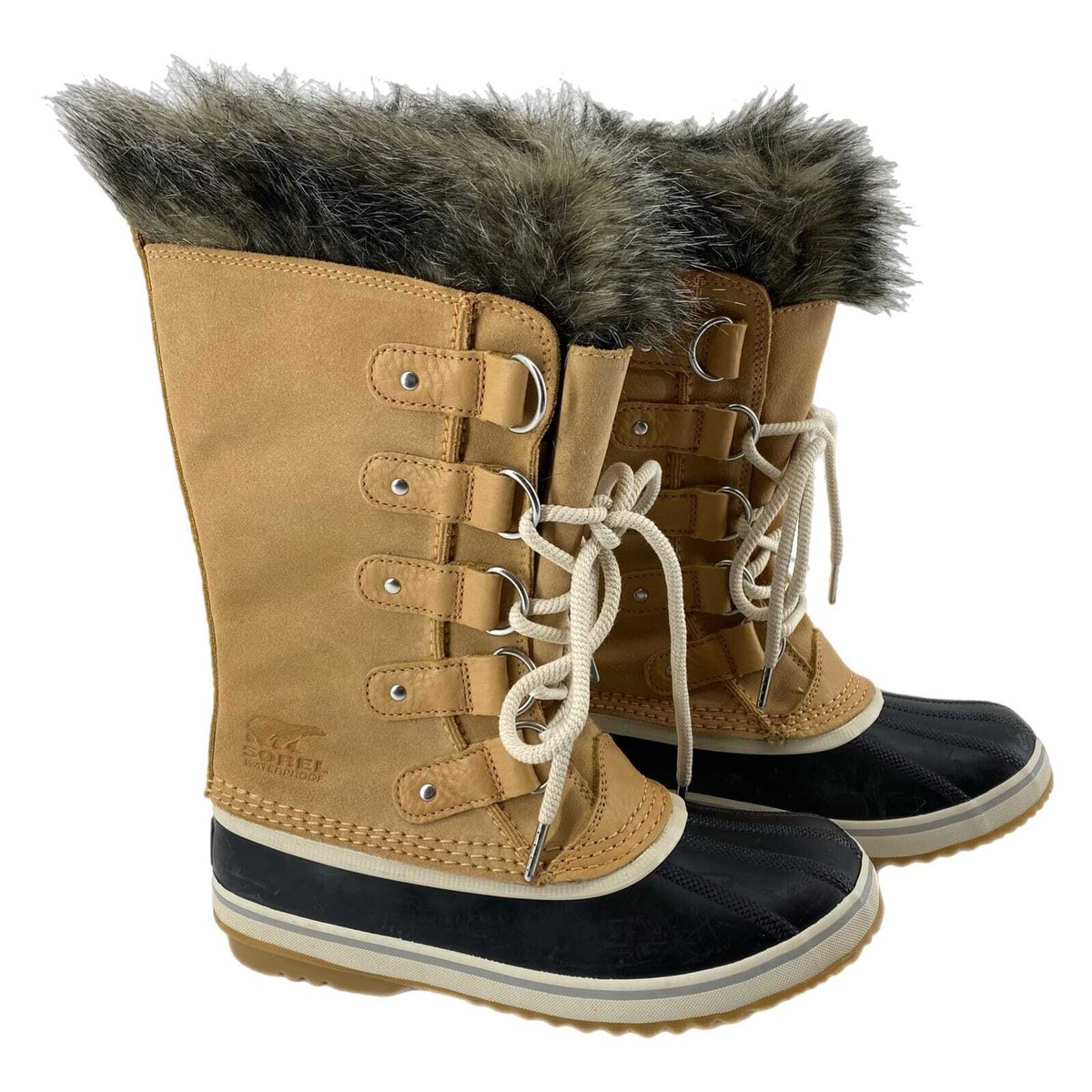 Sorel Tan and Black Waterproof Boots SOREL WOMEN main image 4