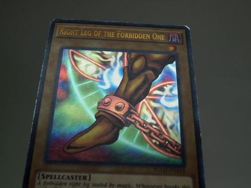 Yugioh! - Right Leg Of The Forbidden One - YGLD-ENA18 - 1st Edition - MP - Picture 3 of 3