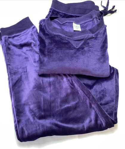Honeydew Women's 2 Piece Comfort Super Soft Pajama Set, Purple, Size: Medium - Picture 3 of 6