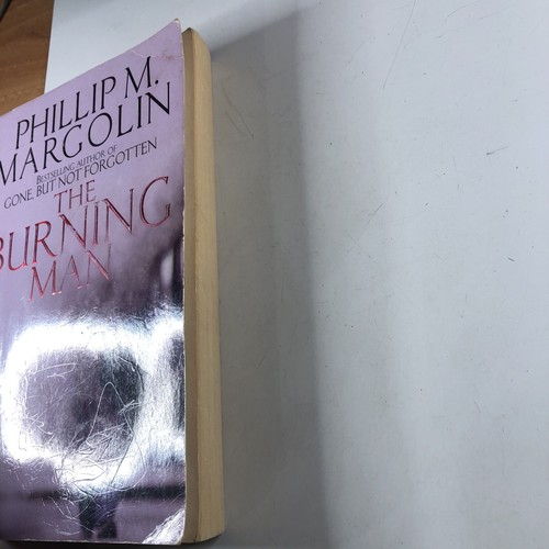 The Burning Man by Margolin Phillip. M Large Paperback Thriller Suspense Book - Picture 8 of 12