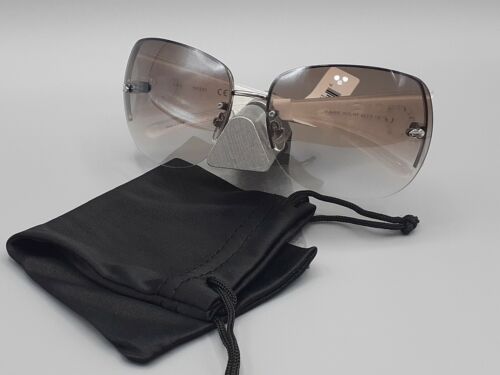 Gafas de sol Guess vidrio gafas de sol blancas gris sin montura GU 6489F NUEVAS EN CAJA - Imagen 2 de 5