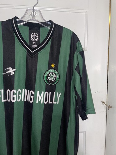 Rare Flogging Molly Soccer Football Jersey Mens size XL perfect Condition - Picture 9 of 13
