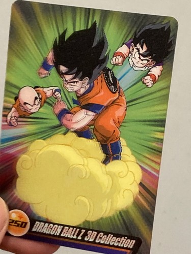 Goku Gohan Krillin - 250 - Dragon Ball Morinaga 3D Collection Card Japanese - Picture 5 of 7