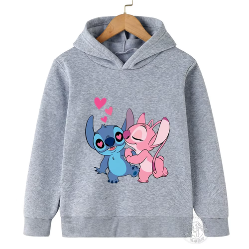 LILO E STITCH FELPA CON CAPPUCCIO BAMBINI DISNEY - Imagen 7 de 8