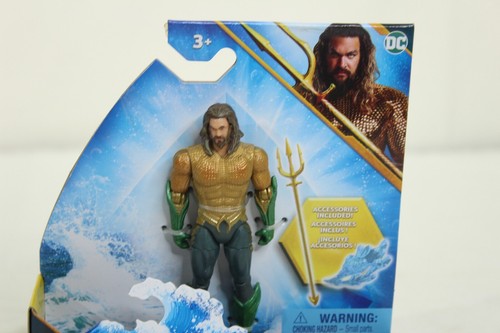 Spin Master DC Aquaman & The Lost Kingdom Aquaman 4" Action Figure - Picture 2 of 5